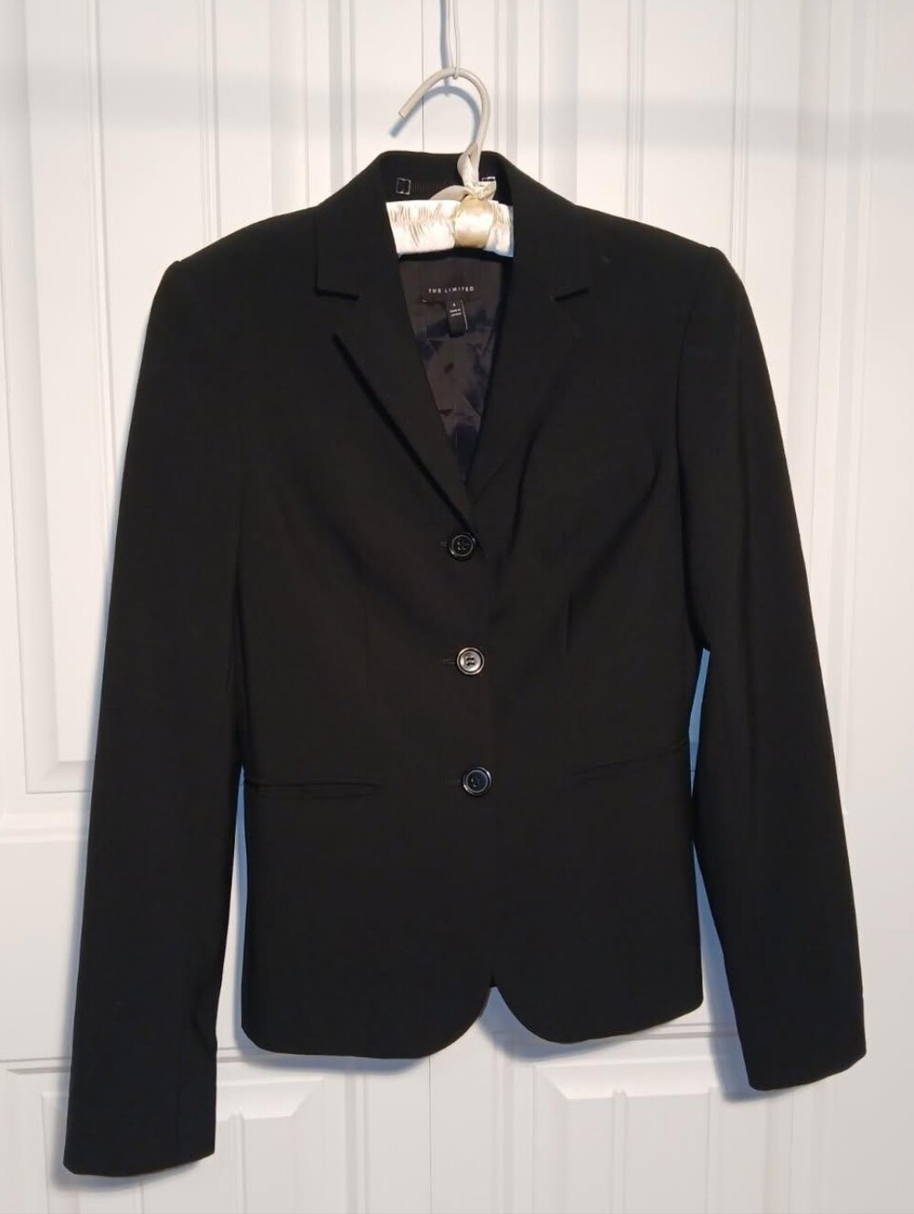 Limited Classic Black Women's Blazer Three Button